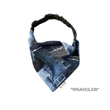 Load image into Gallery viewer, Dog Bandana: &quot;Wrangler&quot;
