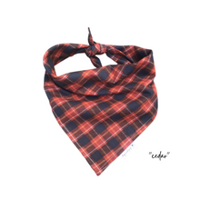 Load image into Gallery viewer, Dog Bandana: &quot;cedar&quot; (Tie on &amp; Over the Collar)
