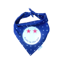 Load image into Gallery viewer, Patriotic Dog Bandana - 2 Designs (Tie On &amp; Over the Collar)
