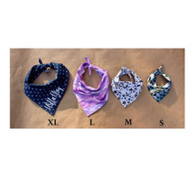 Load image into Gallery viewer, Dog Bandana: &quot;Honolulu&quot; (Tie on &amp; Over the Collar)
