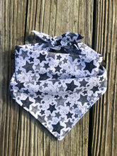 Load image into Gallery viewer, Dog Bandana: &quot;Starry Night&quot; (Tie on &amp; Over the Collar)

